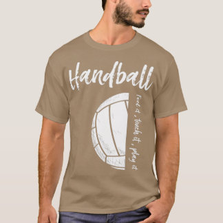 T-shirt Handball Sentez-le toucher jouer 4