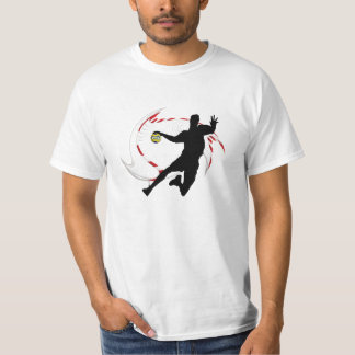 T-shirt Handball sophisticated design of player and goal