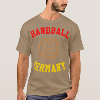 T-shirt Handball Sport Hobby Leisure Cadeau Allemagne