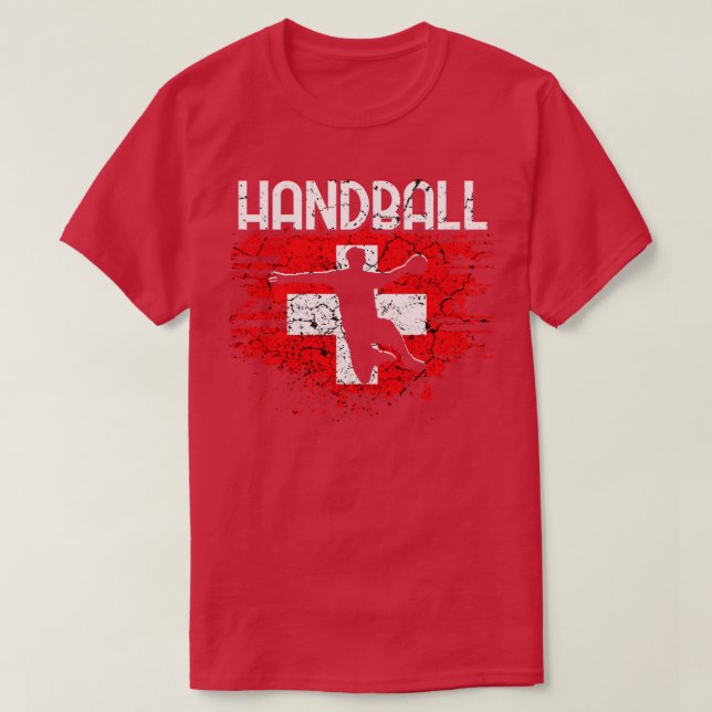 T-shirt Handball Suisse (Design devant)