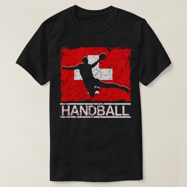T-shirt Handball Suisse 2 (Design devant)