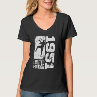 T-shirt Handballers Handball jeu 1951 Anniversaire Handbal