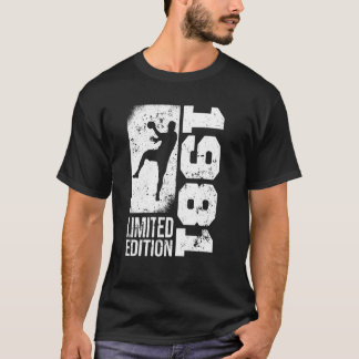 T-shirt Handballers Handball jeu 1981 Anniversaire Handbal