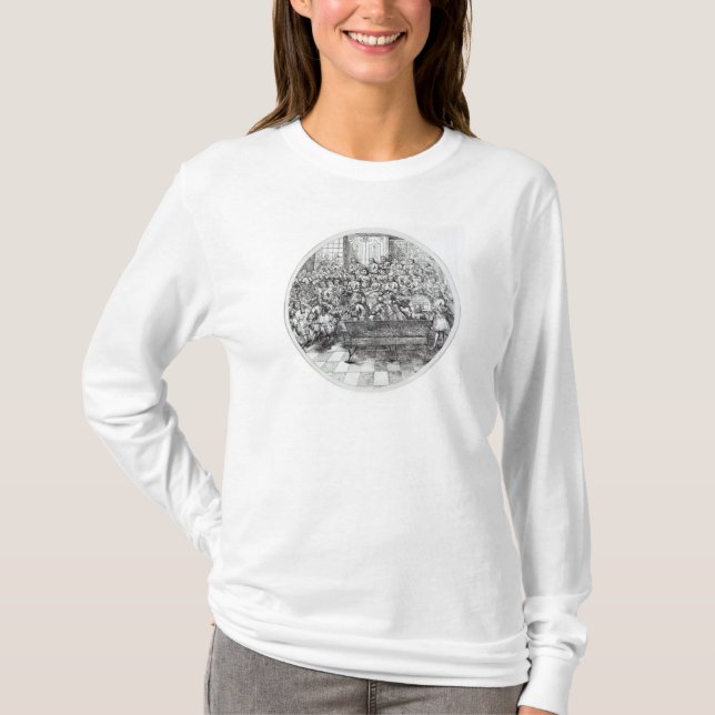 T-shirt Handel conduisant un oratorio, c.1740 (Devant)