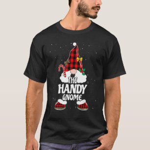 T-shirt Handicap Buffalo Plaid Matching Family Christma
