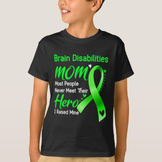 T-shirt Handicap cérébral Maman J'Ai Élevé La Mine