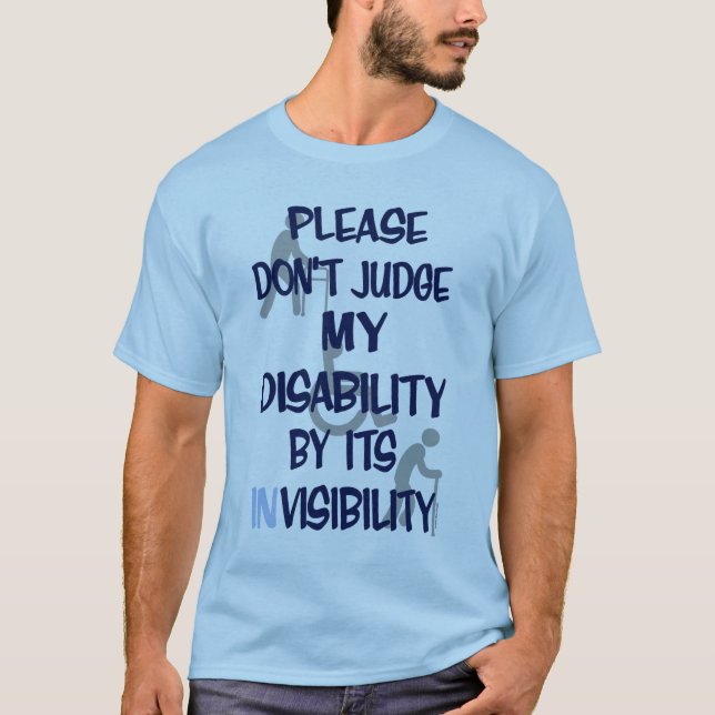 T-shirt Handicap/INvisibilité (Devant)