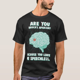 T-shirt Handicap linguistique en psychologie de l'Aphasie 