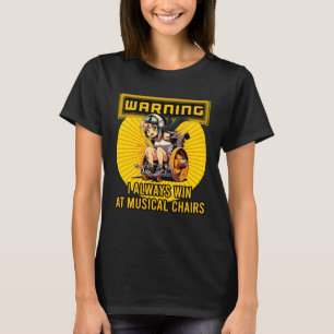 T-shirt Handicapé Infirme Amputé Handicapé Fauteuil Roulan