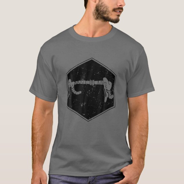 T-shirt Handlebars Vintage - Vélo Road Cyclisme (Devant)