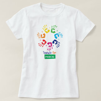 T-shirt Hands for peace