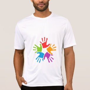 T-shirt "Hands"Sport-Tek Hommes