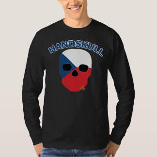 T-shirt HANDSKULL Tchécoslovaquie - longue douille de base