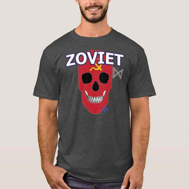 T-shirt HANDSKULL Zoviet B2 (Devant)