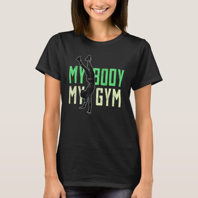 T-shirt Handstand  My body  My gym  Gymnastics  (Devant)