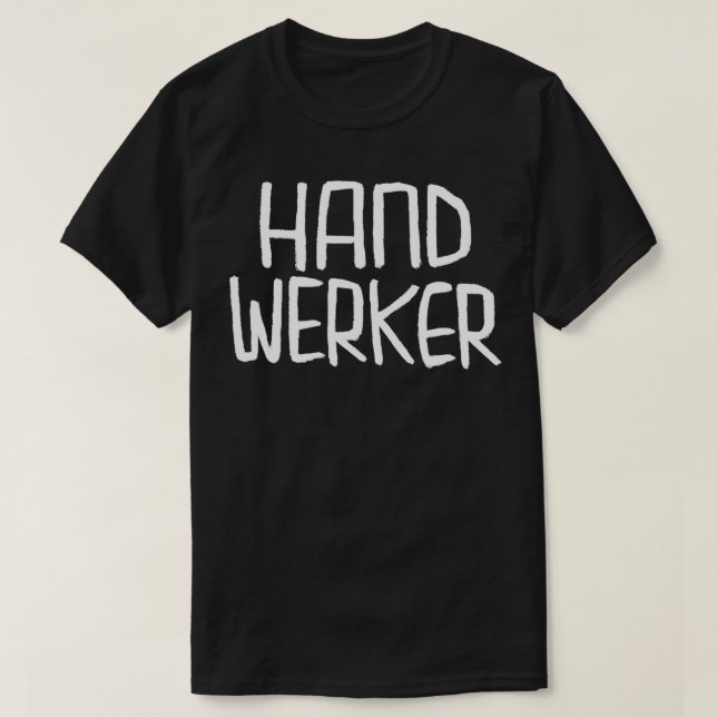 T-shirt Handwerk allemand (Design devant)