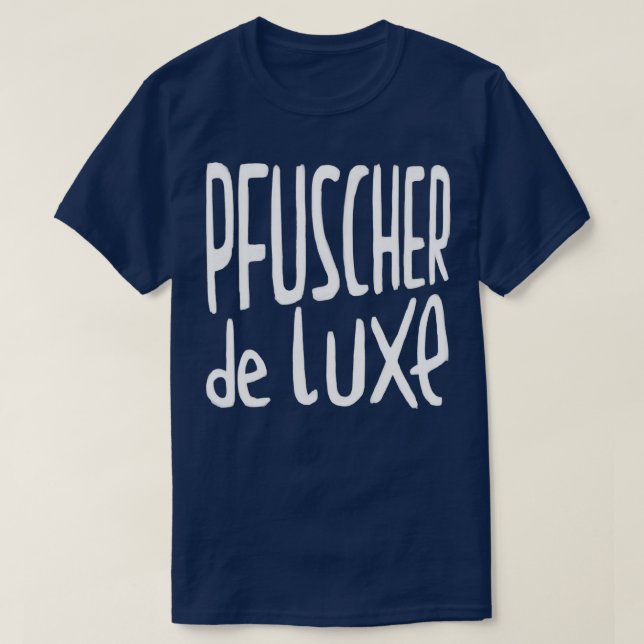T-shirt Handwerker Spruch Pfusch am Bau (Design devant)