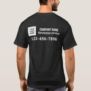 T-shirt Handyman business services nom logo marque travail