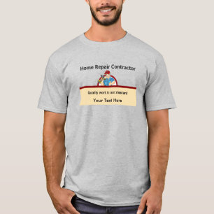 T-shirt Handyman Contractant Home Réparateur Carpenter Per