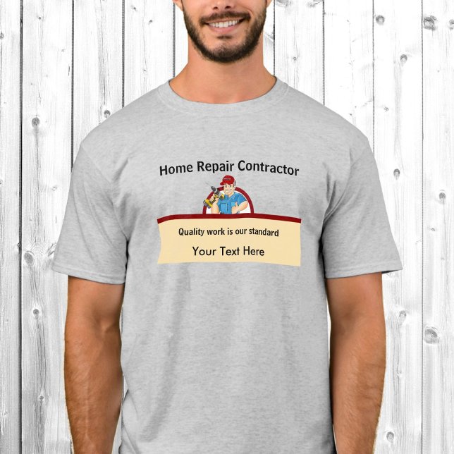 T-shirt Handyman Contractant Home Réparateur Carpenter Per (Créateur téléchargé)