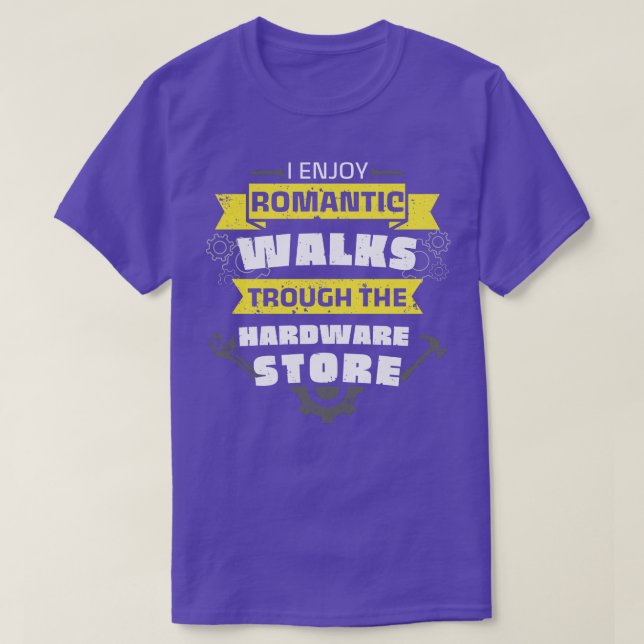 T-shirt Handyman Hardware Store Marches Fun Wrench (Design devant)