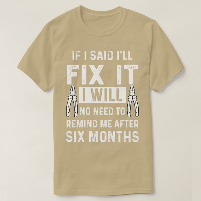 T-shirt Handyman mécanique 3 (Design devant)