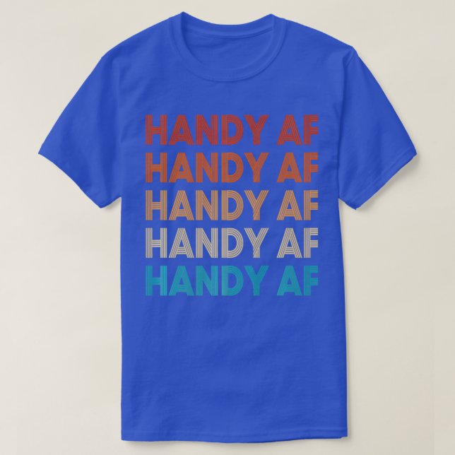 T-shirt Handyman Outils de l'entrepreneur Carpenter (Design devant)