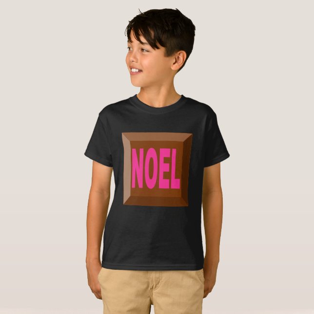 T-SHIRT  HANES  TAGLESS  NOEL (Devant entier)