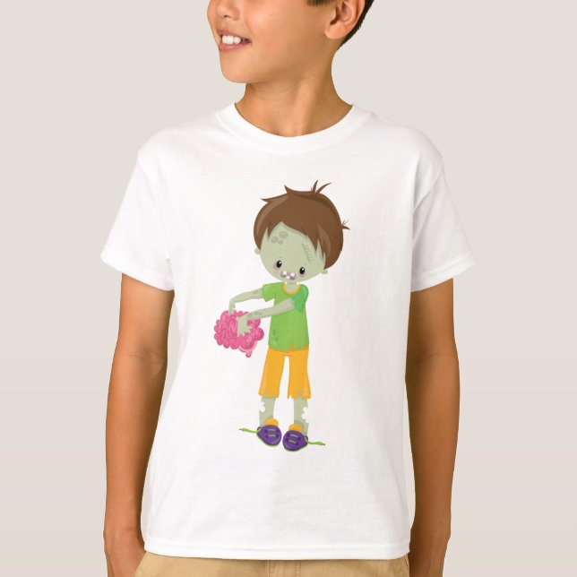 T-shirt Hanes TAGLESS® pour enfants (Devant)