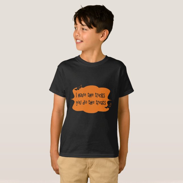 T-shirt Hanes TAGLESS® pour enfants (Devant entier)