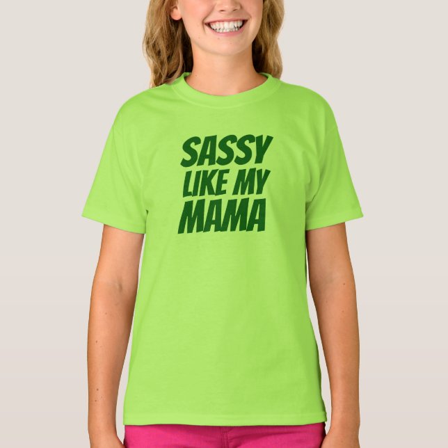 T-shirt Hanes TAGLESS® pour filles (Devant)