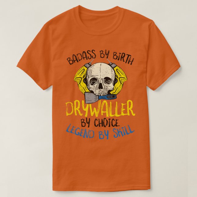 T-shirt Hang Drywall Installer Carpenter Master (Design devant)