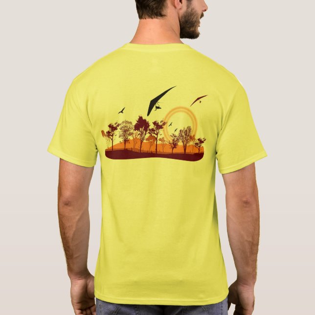 T-shirt HANG GLIDER HG-07 PontoCentral (Dos)