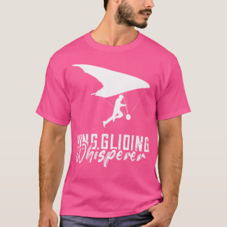T-shirt Hang Glider Soaring Gliding Pilot Hang Gliding Whi