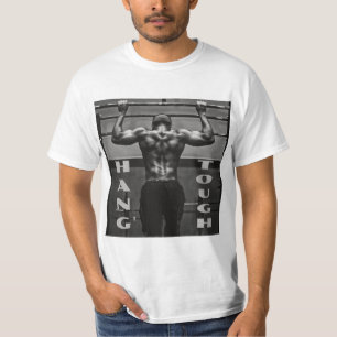 T-shirt Hang Tough Muscle Man Entraînement Gym