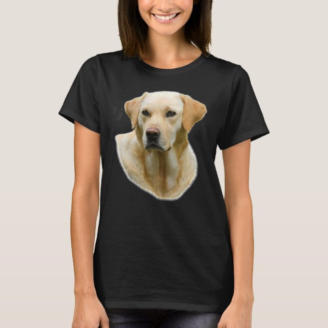 T-shirt Hangover Ii 2 Yellow Lab Dog Le Véritable Zach Gal (Devant)