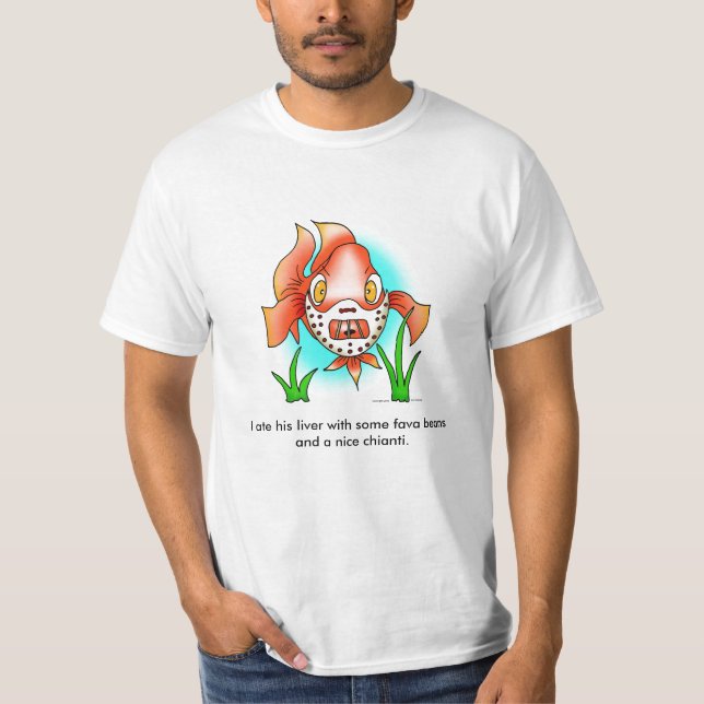 T-shirt Hanibal, j'ai mangé son foie avec une certaine (Devant)