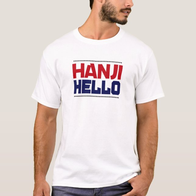 T-SHIRT HANJI HELLO (Devant)