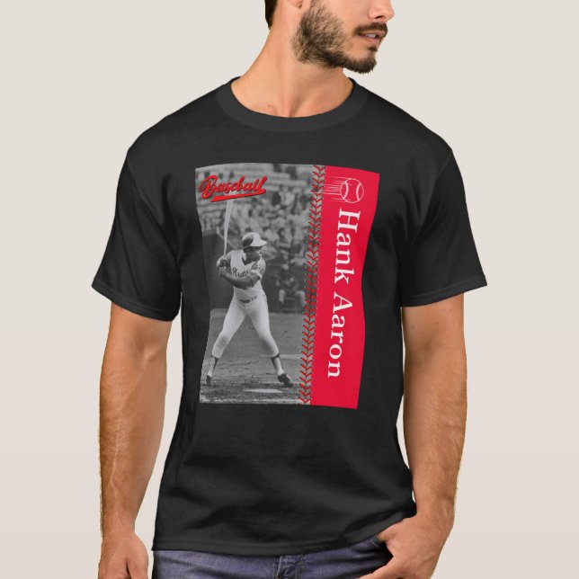 T-shirt Hank Aaron_Baseball_001 (Devant)