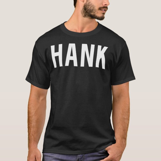 T-shirt Hank T Shirt - Cool nouveau drôle de nom ventilate (Devant)