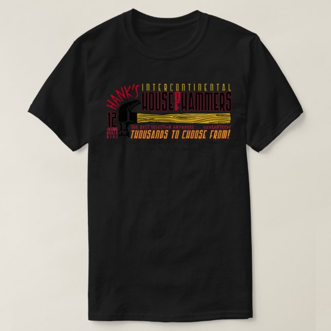 T-shirt Hanks Maison intercontinentale des marteaux (Design devant)