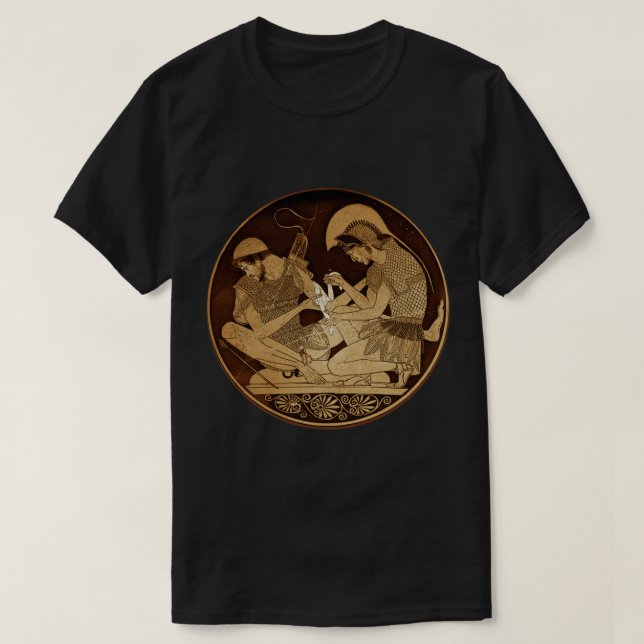 T-shirt Hannigram Achille et Patroclus (Design devant)