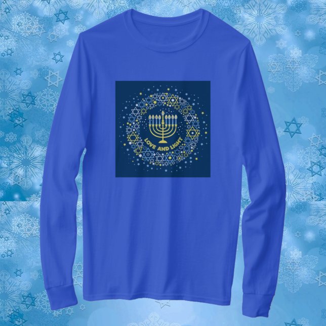 T-shirt Hannukah Menorah (Créateur téléchargé)