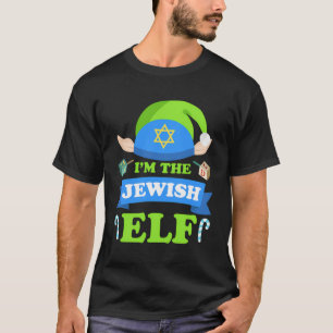 T-shirt Hannukah Pj Set Drôle Juif T Chemises Chanukah Elf