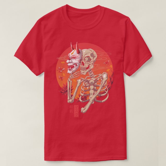 T-shirt Hannya Yokai Masque (Design devant)