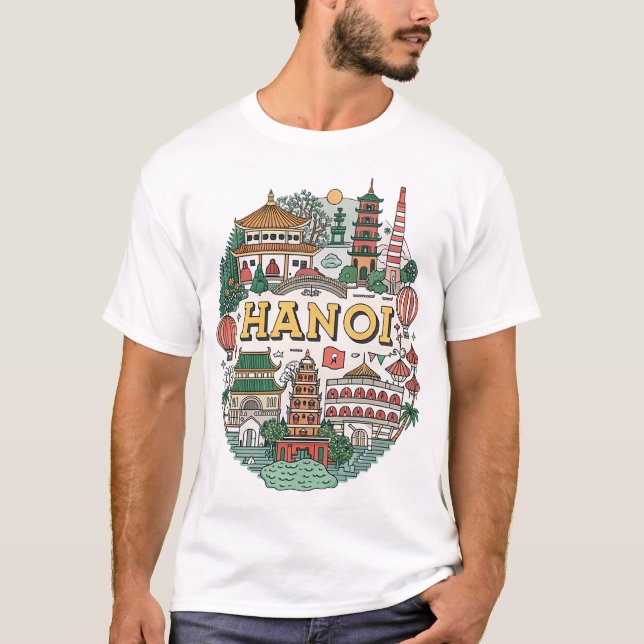 T-shirt Hanoi (Devant)