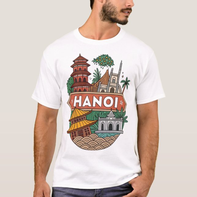 T-shirt Hanoi (Devant)