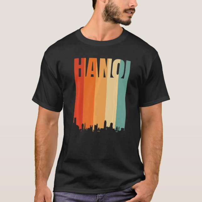 T-shirt Hanoï Skyline (Devant)
