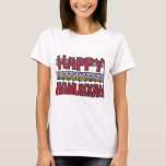 T-shirt Hanoukka<br><div class="desc">T-shirts de Hanoukka : Conceptions drôles de T-shirt de Hanoukka. Ce T-shirt de Hanoukka est un choix parfait pour votre favori quelqu'un. Chemises heureuses de Hanoukka pour tous.
Mots descriptifs : T-shirts de Hanoukka, Chanukah, étoile de David, cadeaux de Hanoukka, </div>