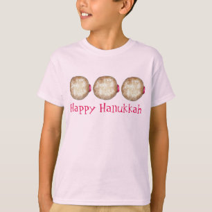 T-shirt Hanoukka Chanukah Fêtes juives Jelly Doughnut
